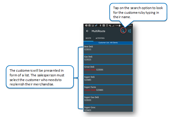 Customer Merchandise