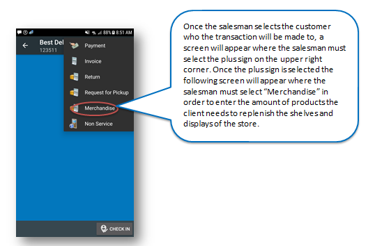 Customer Merchandise