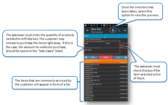 Customer Merchandise