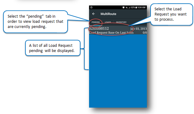 Truck replenish inventory