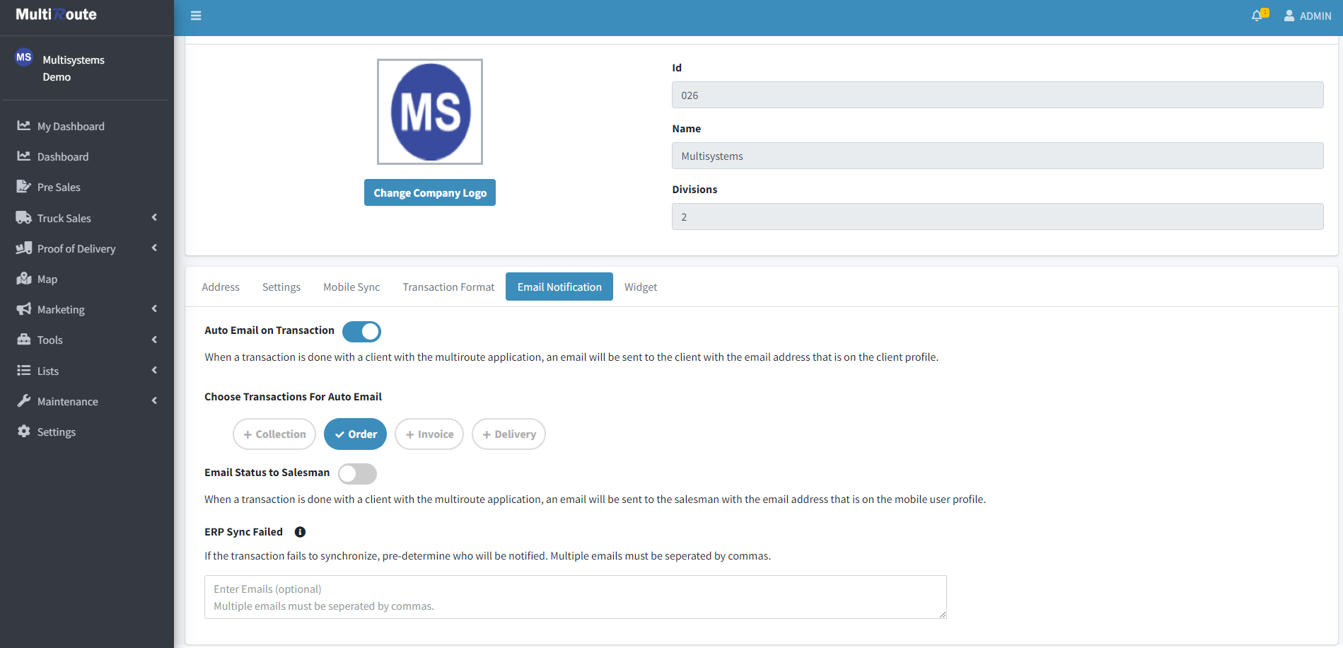 CompanyConfiguration